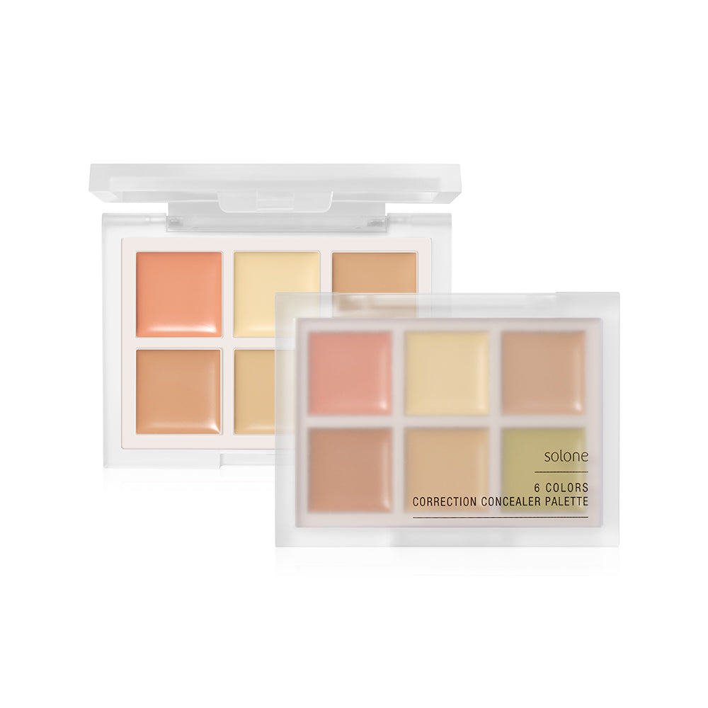 6 Colors Correction Concealer Palette