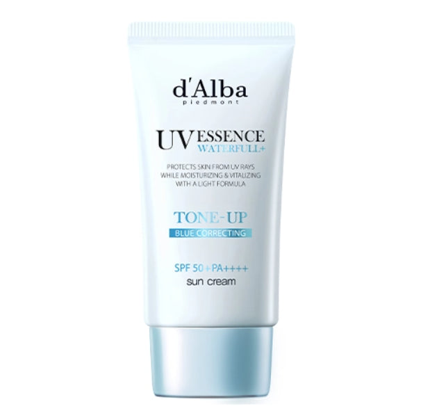 Waterfull Essence Sunscreen SPF 50+ Tone-up Blue